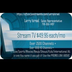 TV Service with no installation